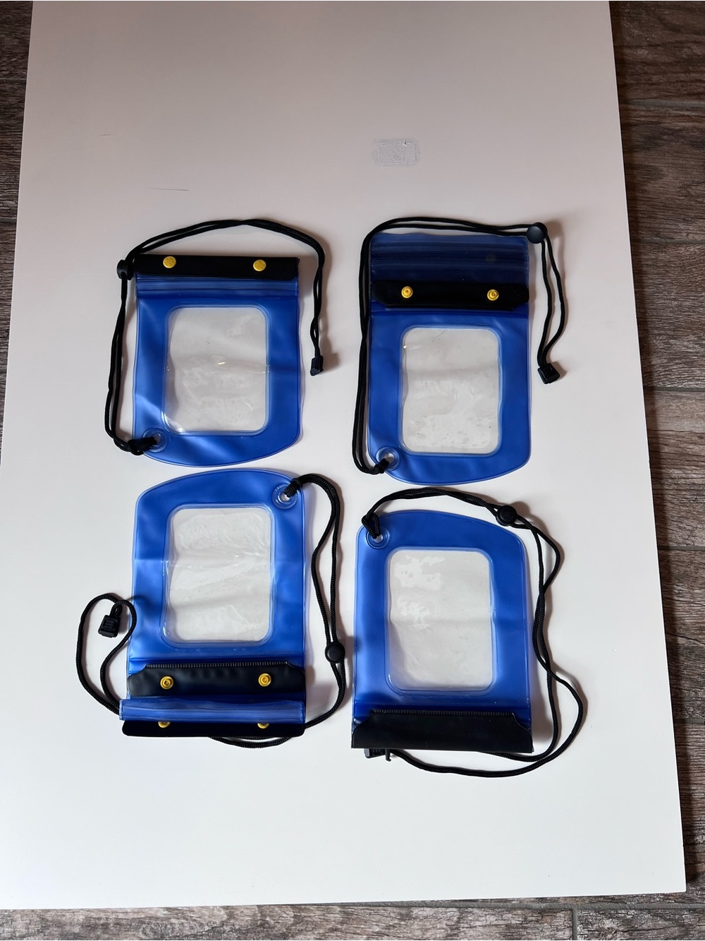 Waterproof Phone Pouches with Neck Strap (Set of 4)